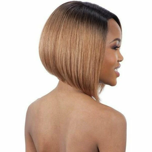 Mayde Beauty: 100% Human Hair Lace And Lace Front Wig - Angled Bob 4 Mayde Beauty: 100% Human Hair Lace And Lace Front Wig - Angled Bob - Image 2