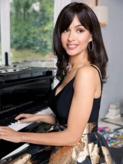 Diamond Topper | Remy Human Hair Topper (Mono Top) -Gabor Store resized 0001s 0006 8706 DiamondTP DarkChocolate