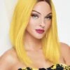 It's Always Sunny | HF Synthetic Lace Front Wig (Mono Part) -Gabor Store resized 0004 HD ItsAlwaysSunny Model Front1