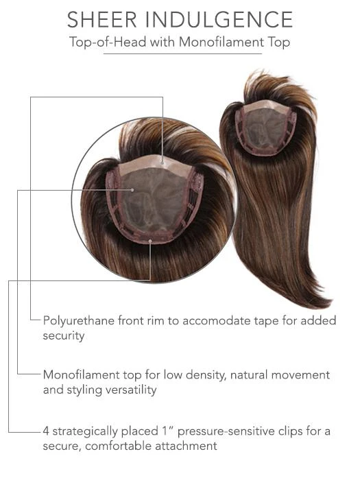Top Billing 18” | HF Synthetic Hair Topper (Mono Top) 10 Top Billing 18” | HF Synthetic Hair Topper (Mono Top) - Image 8