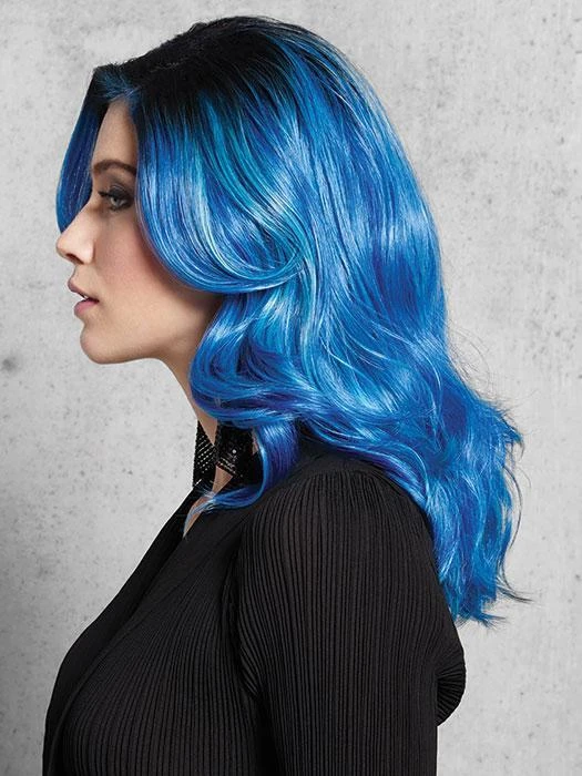 Blue Waves | HF Synthetic Wig (Basic Cap) | DISCONTINUED 6 Blue Waves | HF Synthetic Wig (Basic Cap) | DISCONTINUED - Image 4