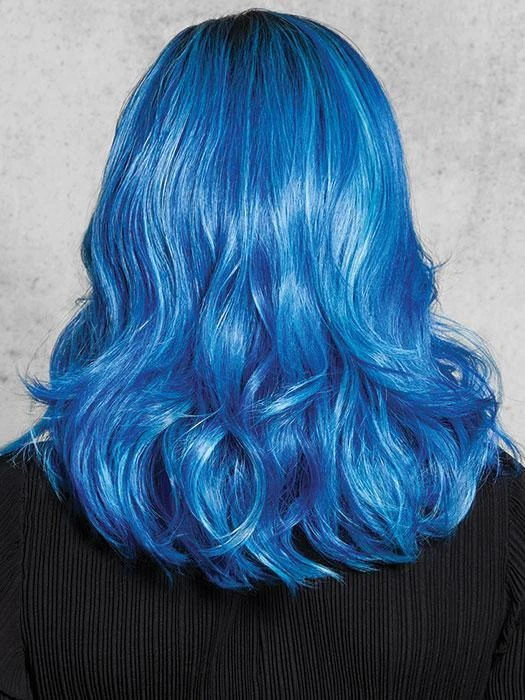 Blue Waves | HF Synthetic Wig (Basic Cap) | DISCONTINUED 7 Blue Waves | HF Synthetic Wig (Basic Cap) | DISCONTINUED - Image 5