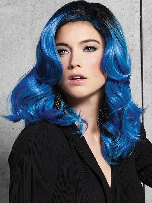 Blue Waves | HF Synthetic Wig (Basic Cap) | DISCONTINUED 4 Blue Waves | HF Synthetic Wig (Basic Cap) | DISCONTINUED - Image 2