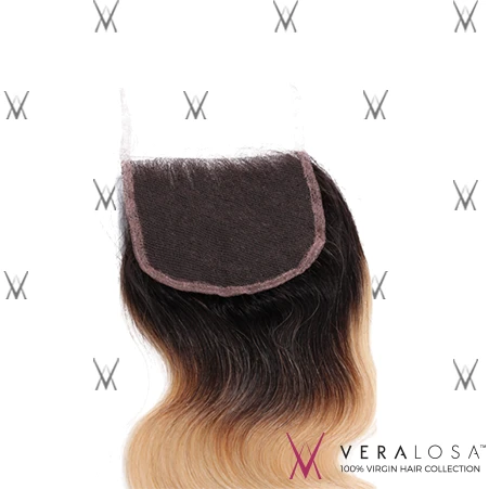 Vera Losa™ Pre-Bleached 4x4 Swiss Lace Closure - Body Wave #1B/613 6 Vera Losa™ Pre-Bleached 4x4 Swiss Lace Closure - Body Wave #1B/613 - Image 4