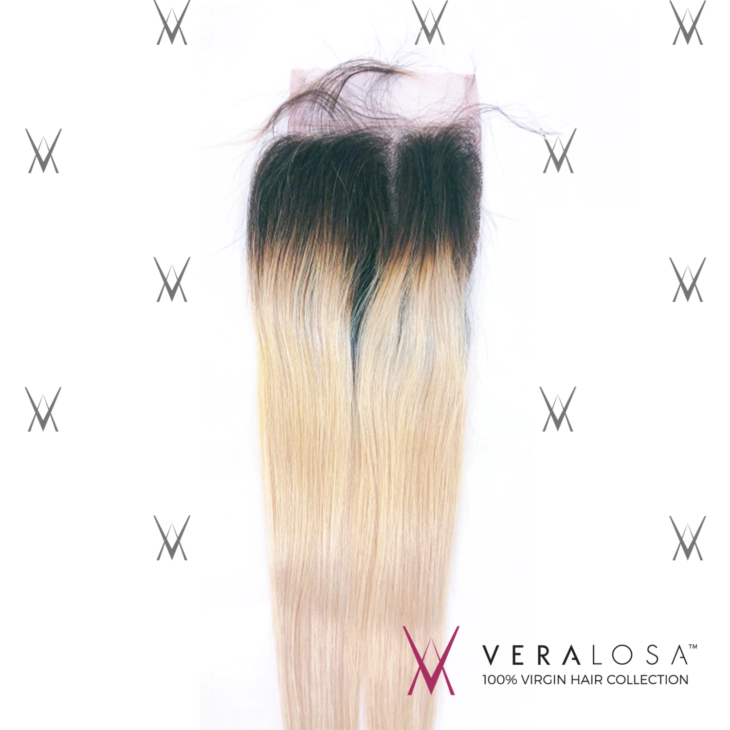 Vera Losa™ Pre-Bleached 4x4 Swiss Lace Closure - Straight #1B/613 3 Vera Losa™ Pre-Bleached 4x4 Swiss Lace Closure - Straight #1B/613